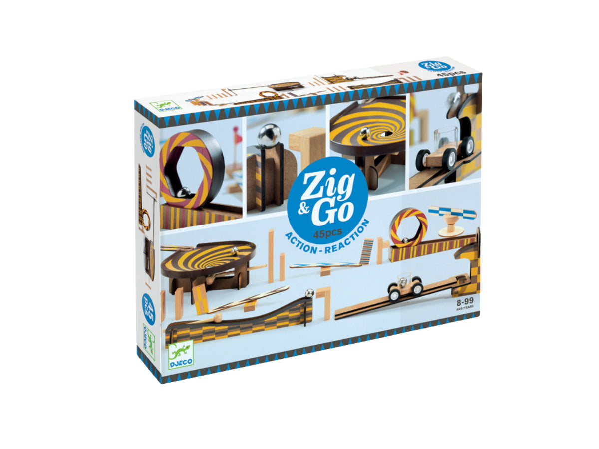 Zig & Go Action Reaction - 45pc