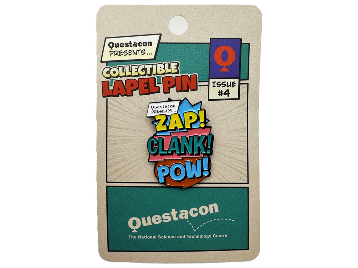 ZAP! CLANK! POW! Pin