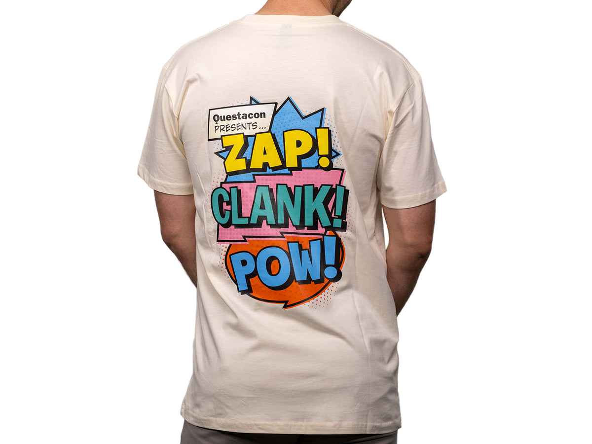 Questacon Zap!Clank!Pow! Tshirt-Adult