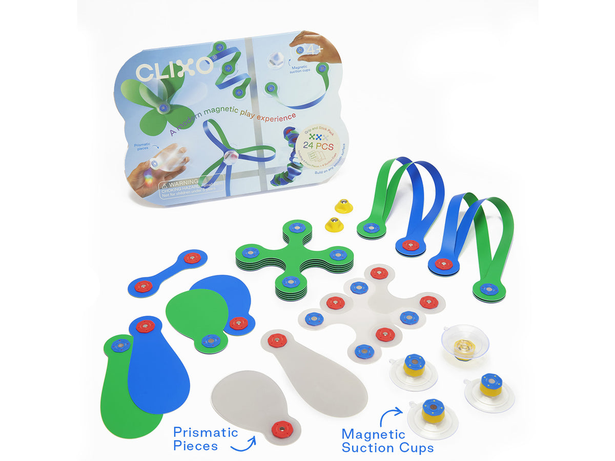 Clixo Windows/Grip & Stick Pack 24pc