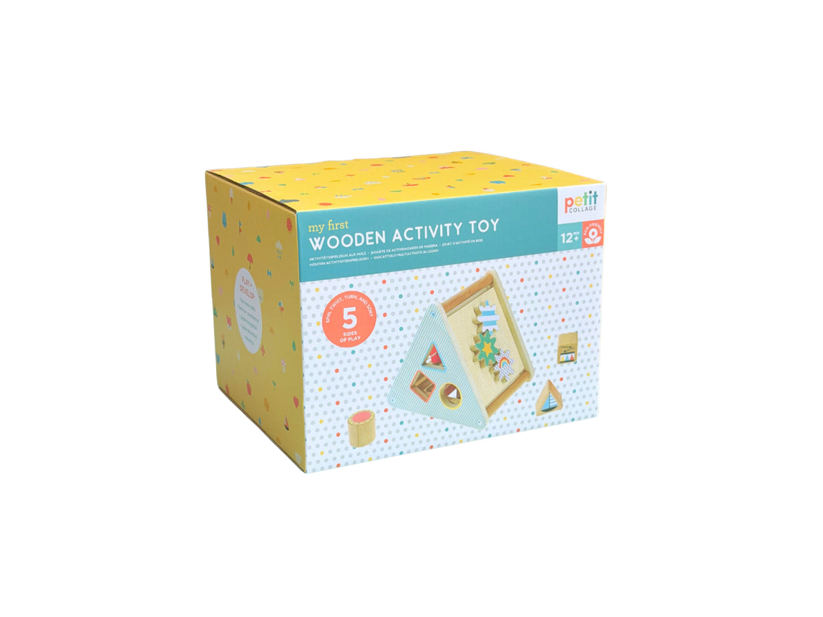 My First Wooden Activity Toy