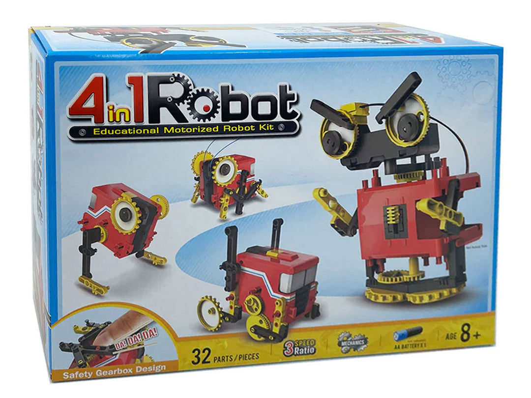 Motorised Robot 4 in 1