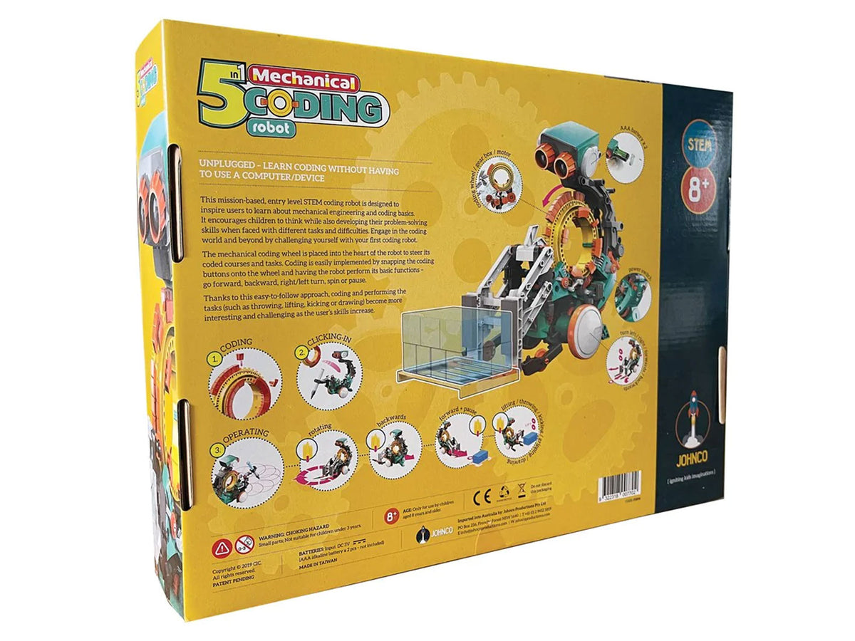 Mechanical Coding Robot 5 in 1