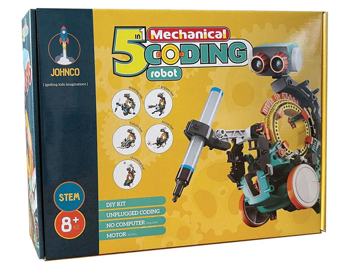 Mechanical Coding Robot 5 in 1