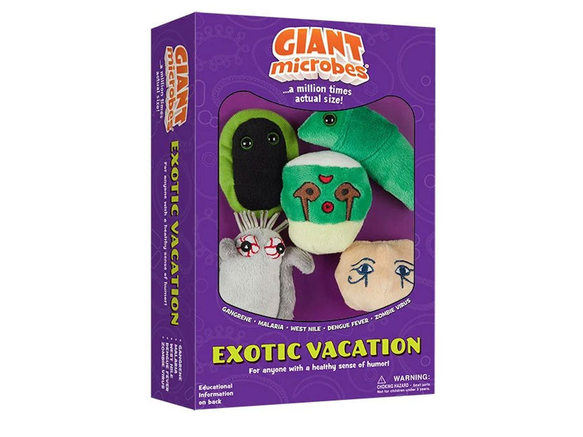 GIANTmicrobes Boxed Set Exotic Vacation