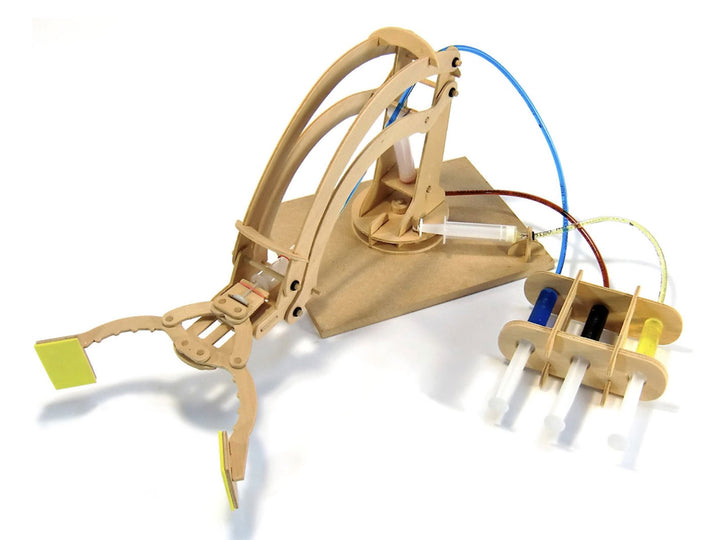 Wooden Hydraulic Robotic Arm