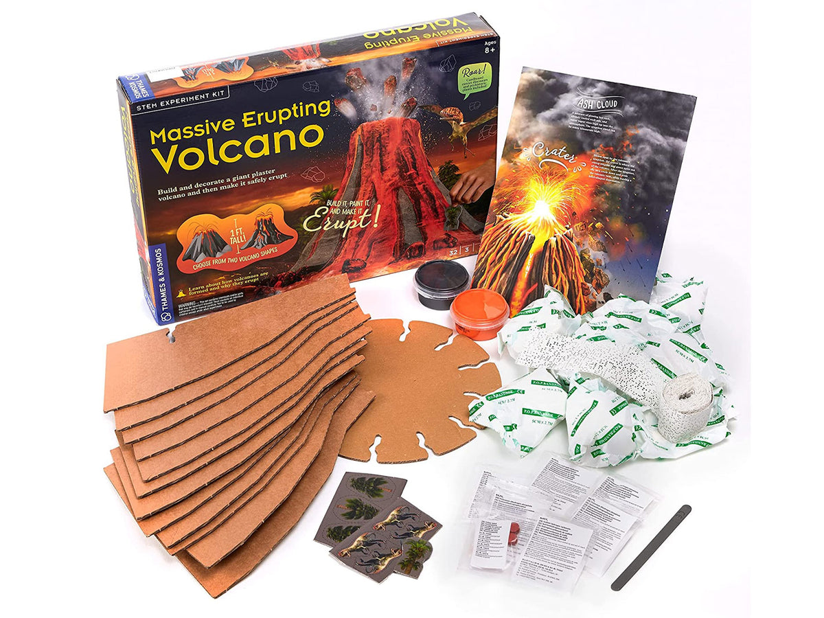 Massive Erupting Volcano