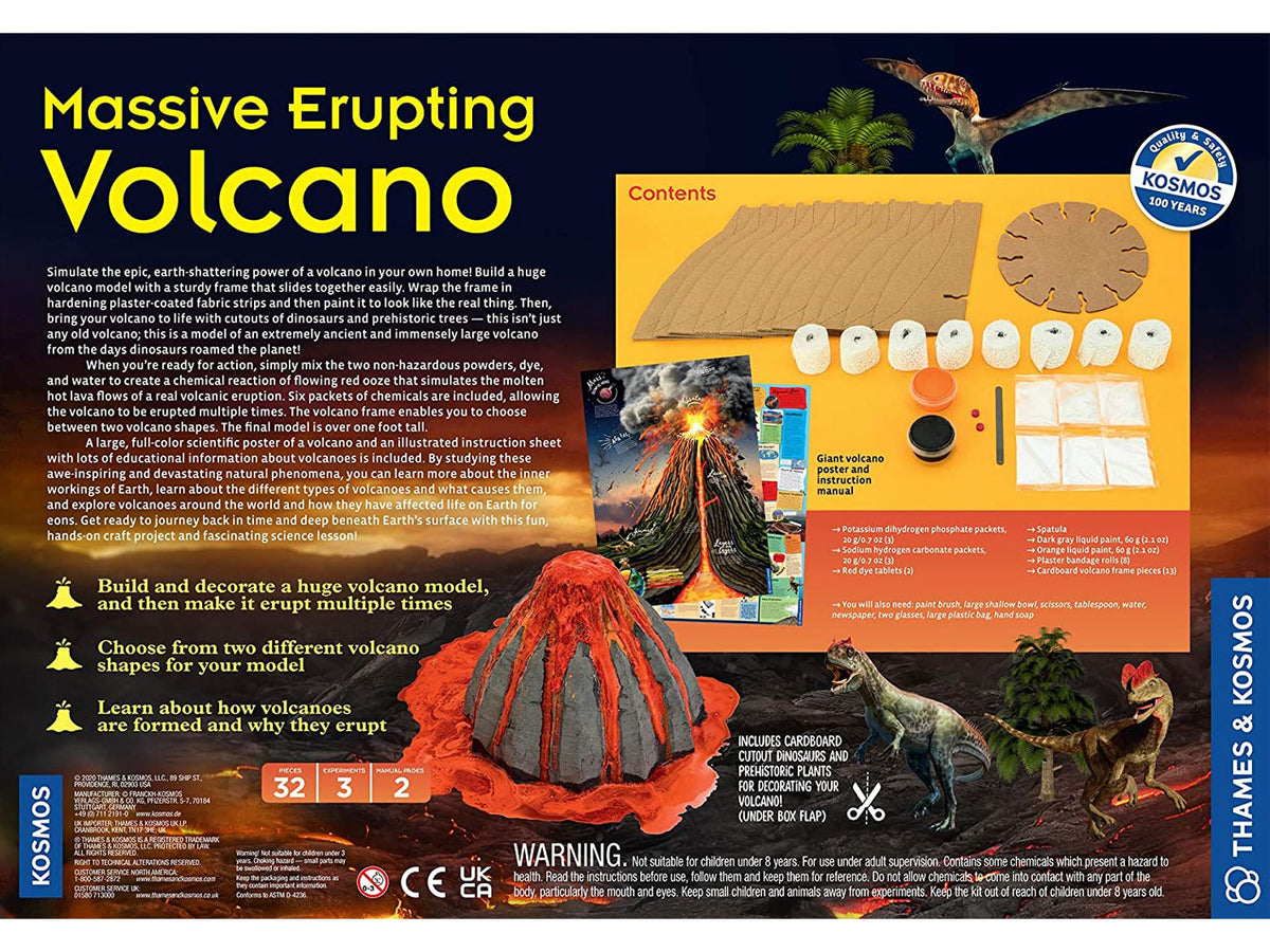 Massive Erupting Volcano