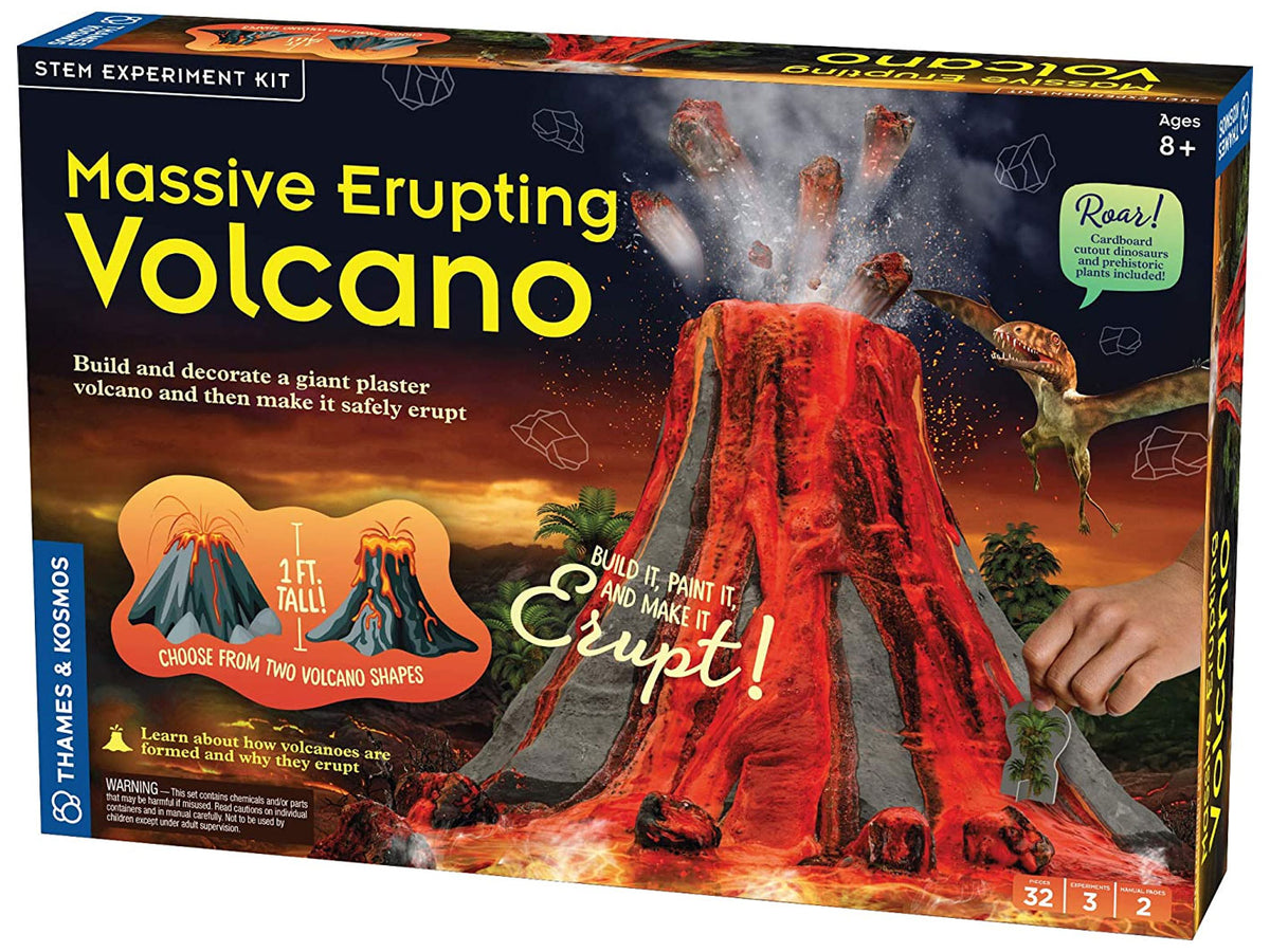 Massive Erupting Volcano