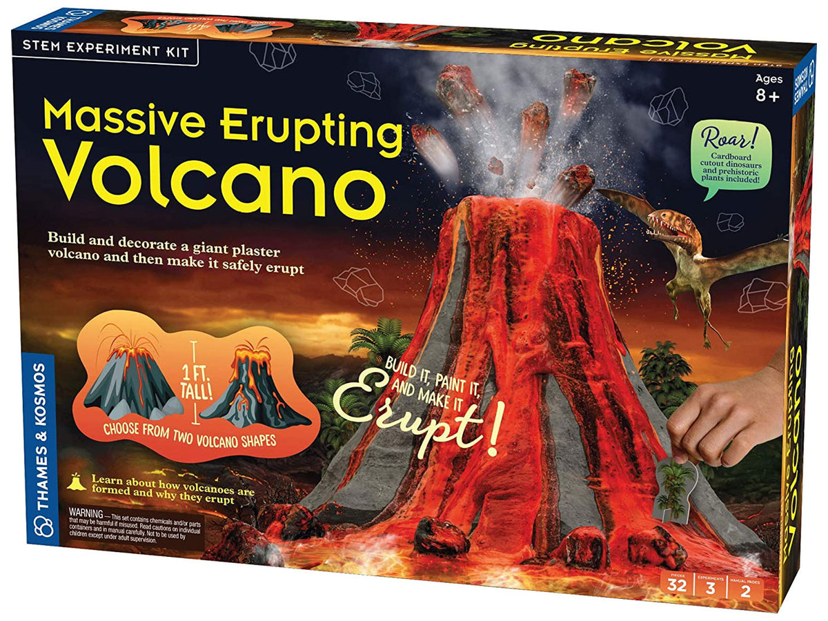 Valcono Exploding Massive Erupting Volcano - Questacon