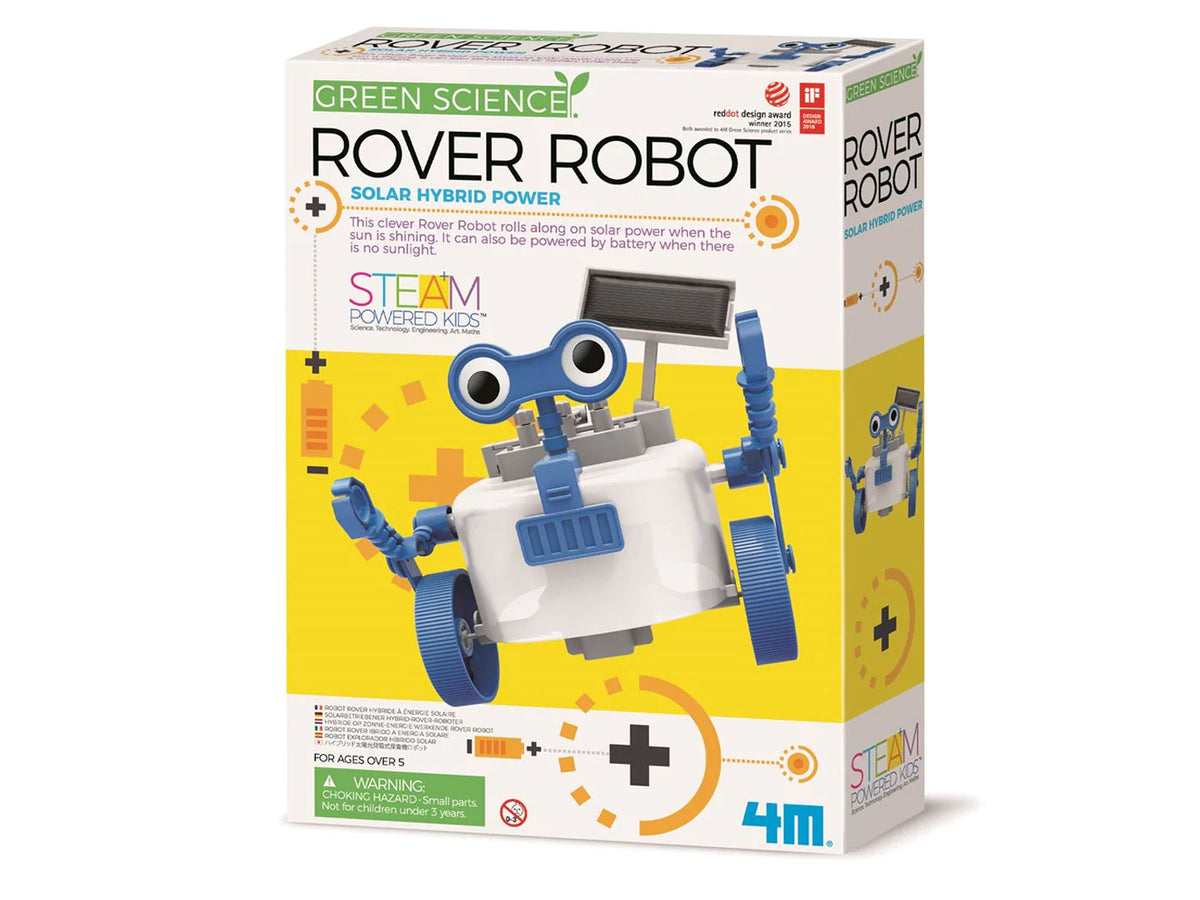 Learn Rover Robot Green Science Rover Robot - Questacon