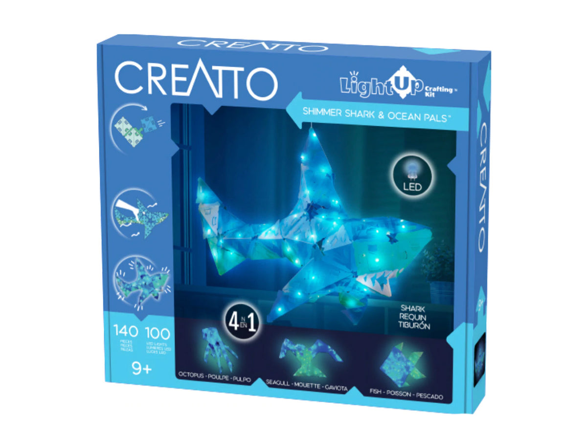 CREATTO Shimmer Shark and Ocean Pals