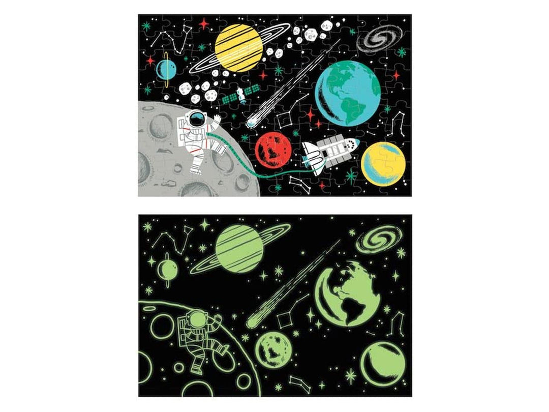 Glow in the dark Space Puzzle