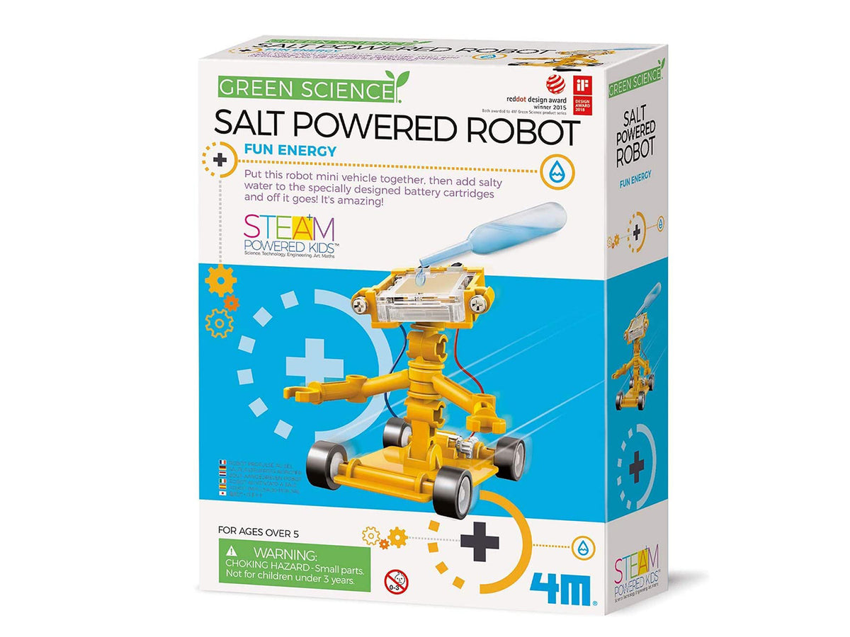 Salt Powered Robot