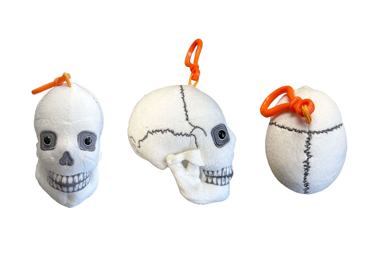 GIANTmicrobes Skull Keyring